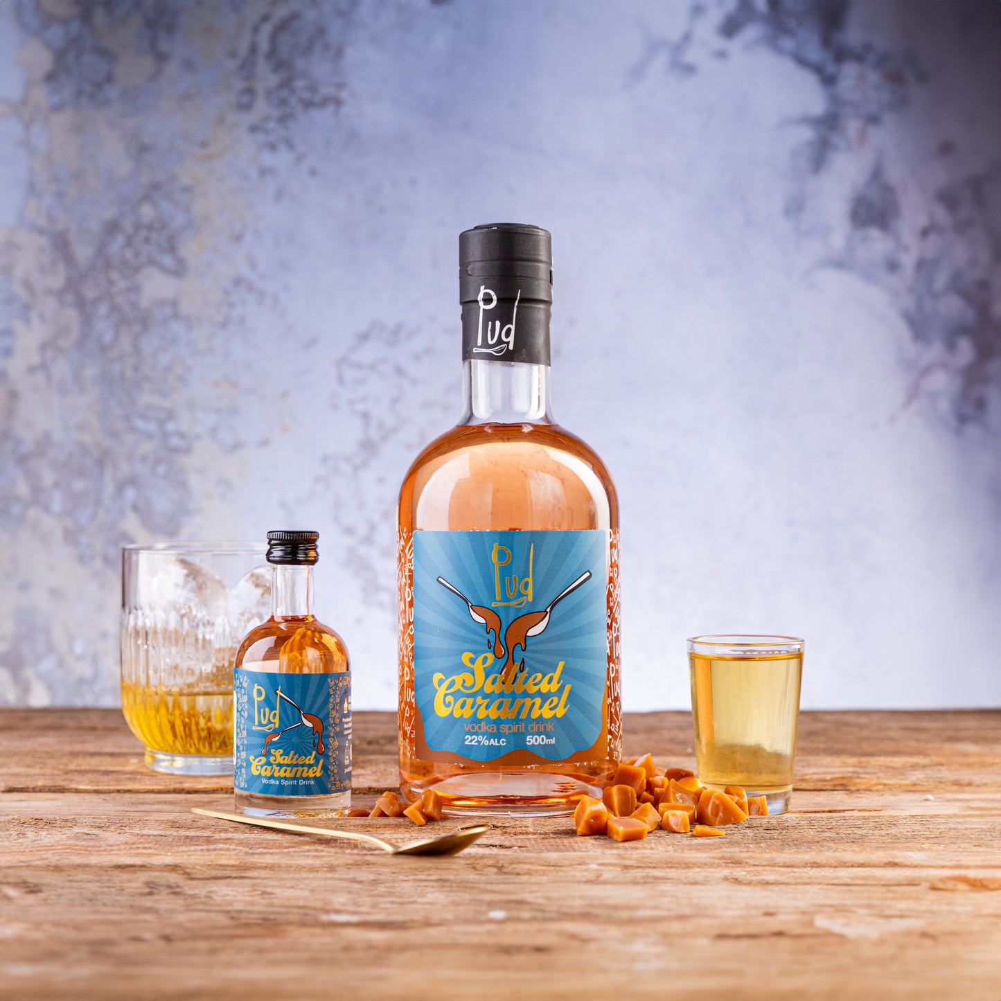 Pud Salted Caramel Vodka Liqueur 5cl