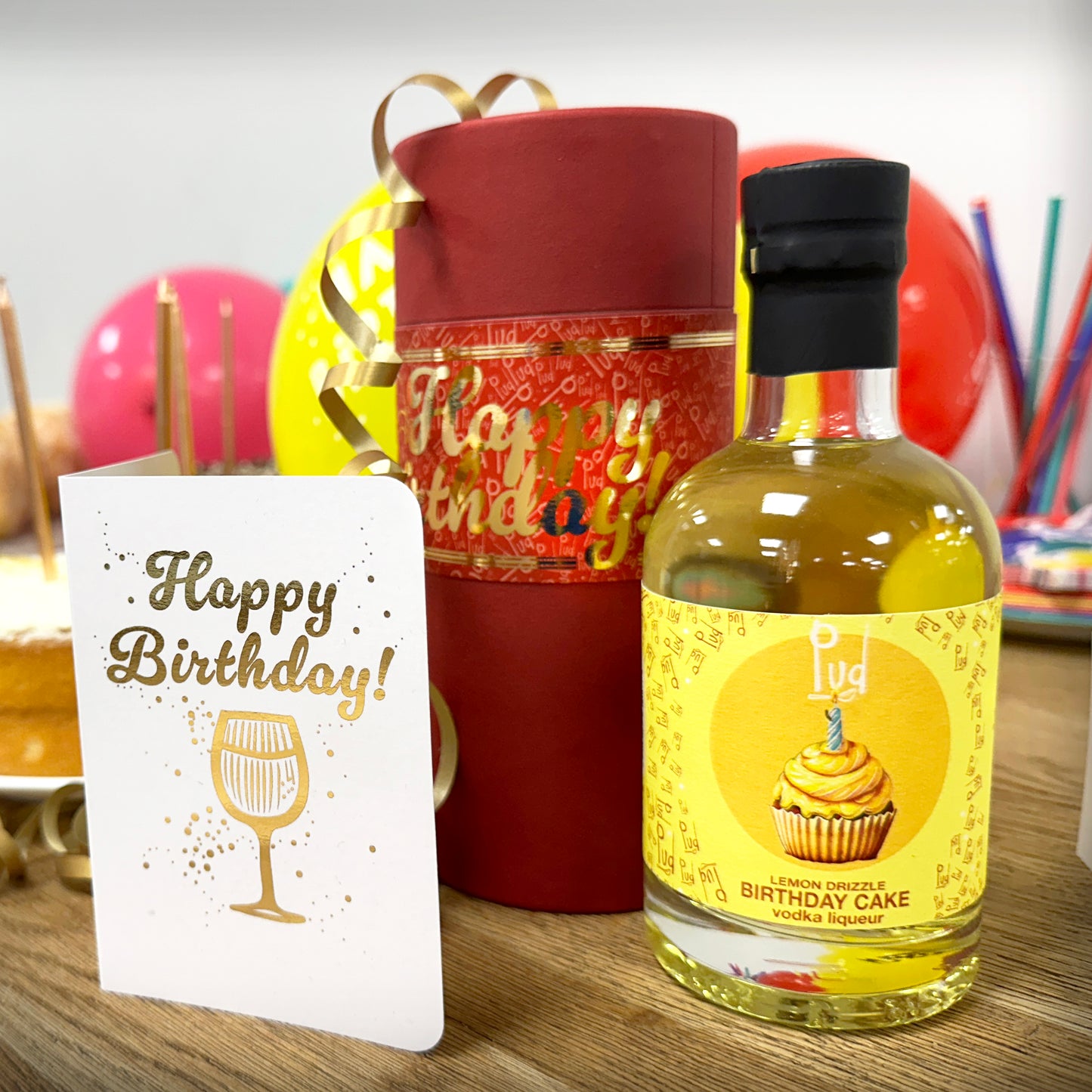 Lemon Birthday Cake flavoured Pud