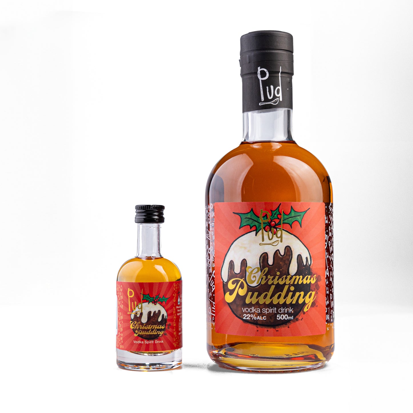 Pud Christmas Pudding Vodka Liqueur 5cl