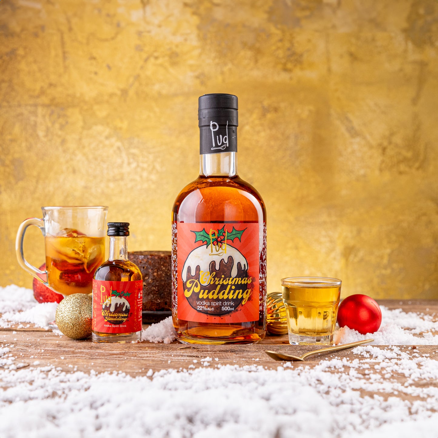 Pud Christmas Pudding Vodka Liqueur 5cl