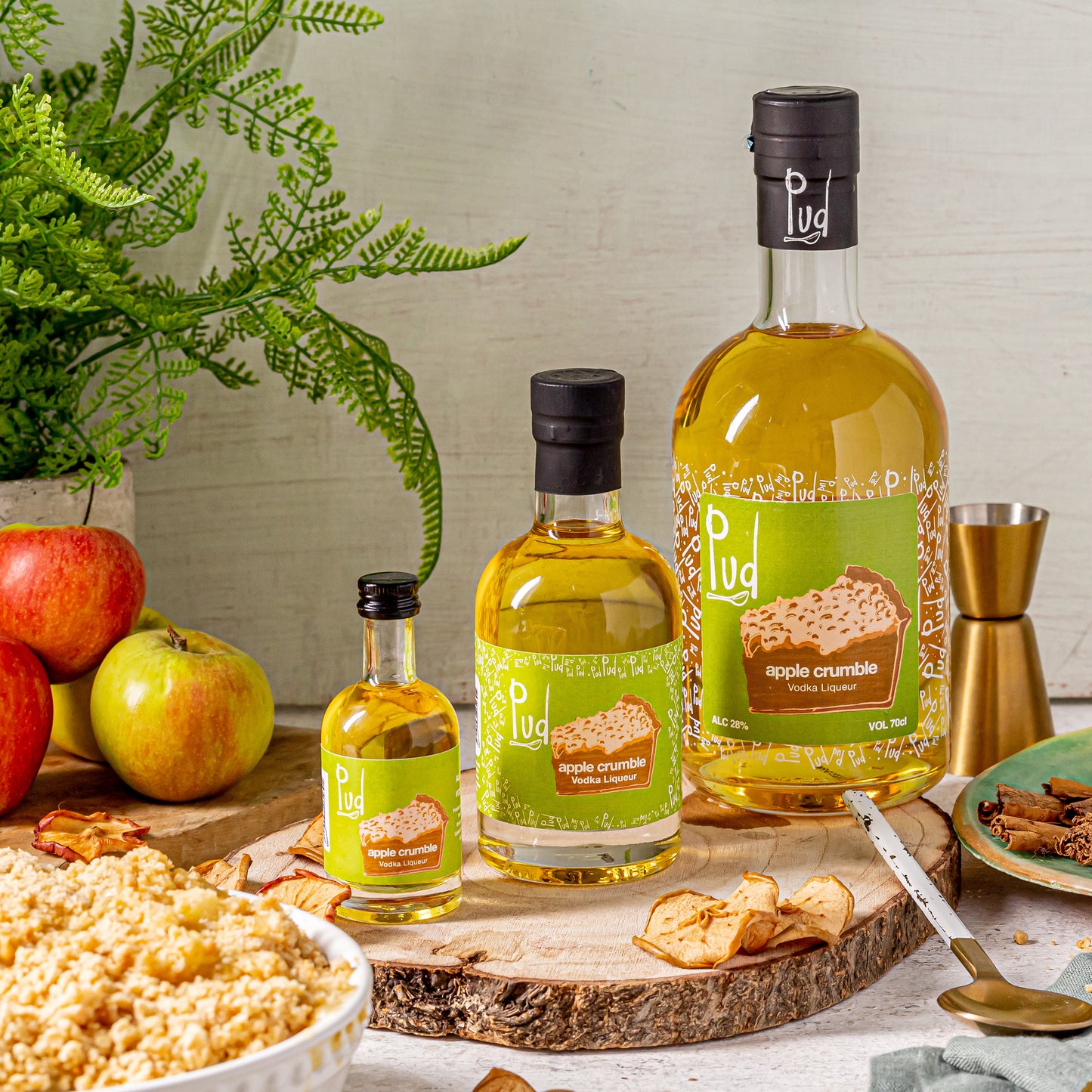Pud Apple Crumble Vodka Liqueur 5cl