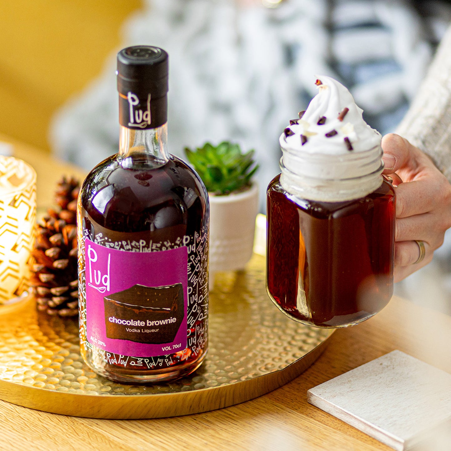 Pud Chocolate Brownie Vodka Liqueur 20cl