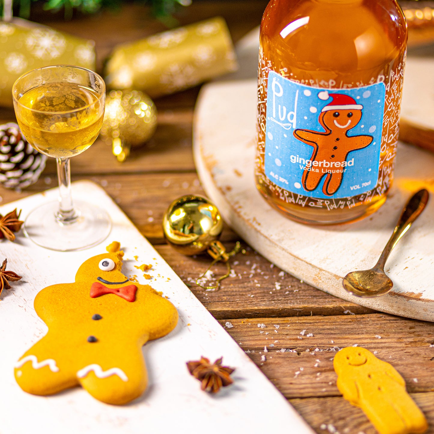 Pud Gingerbread Vodka Liqueur 70cl