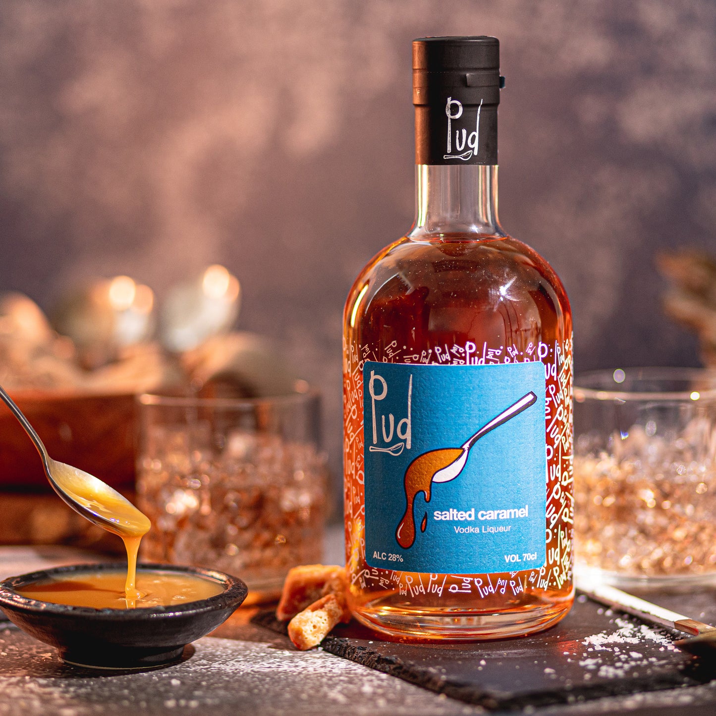 Pud Salted Caramel Vodka Liqueur 5cl