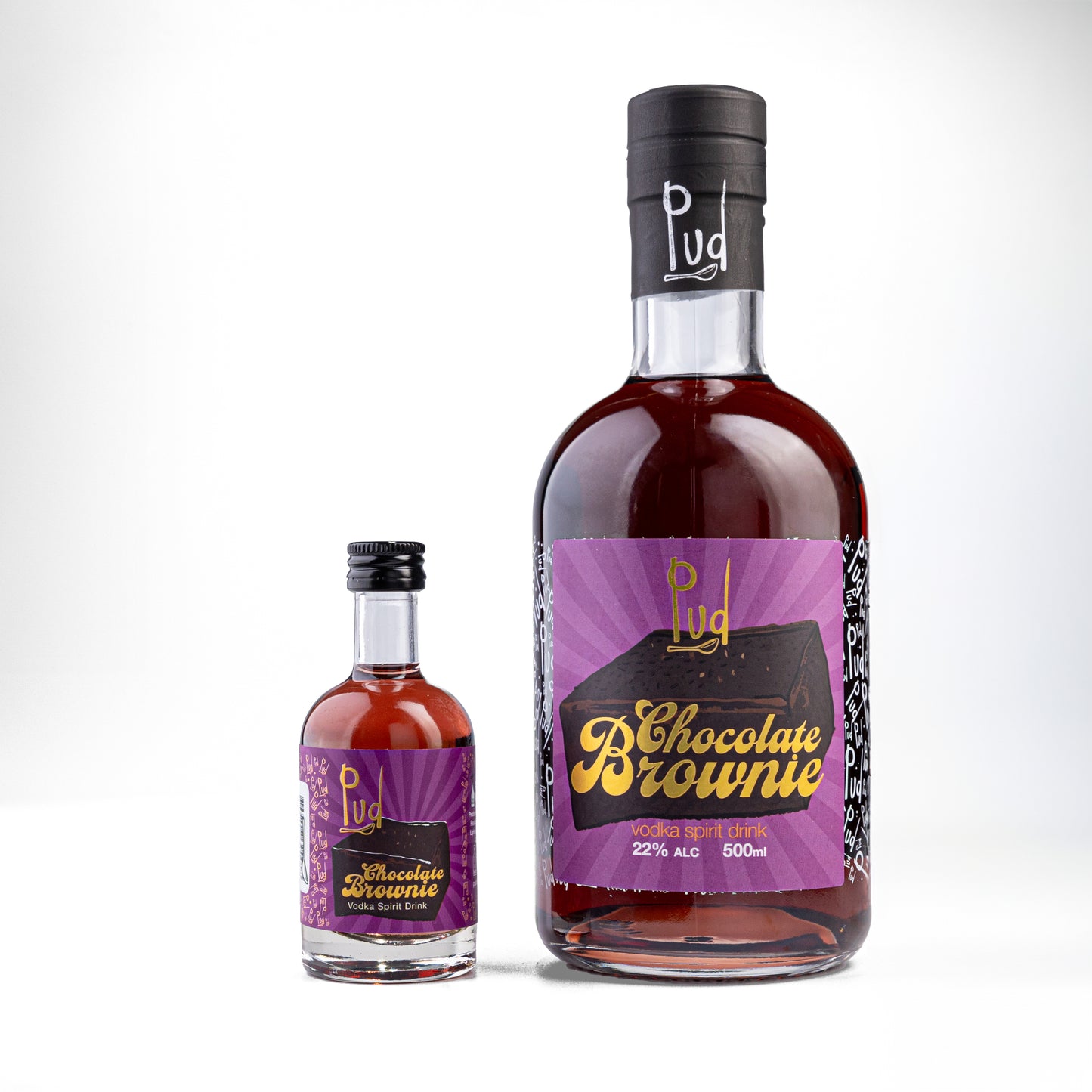 Pud Chocolate Brownie Vodka Liqueur 5cl