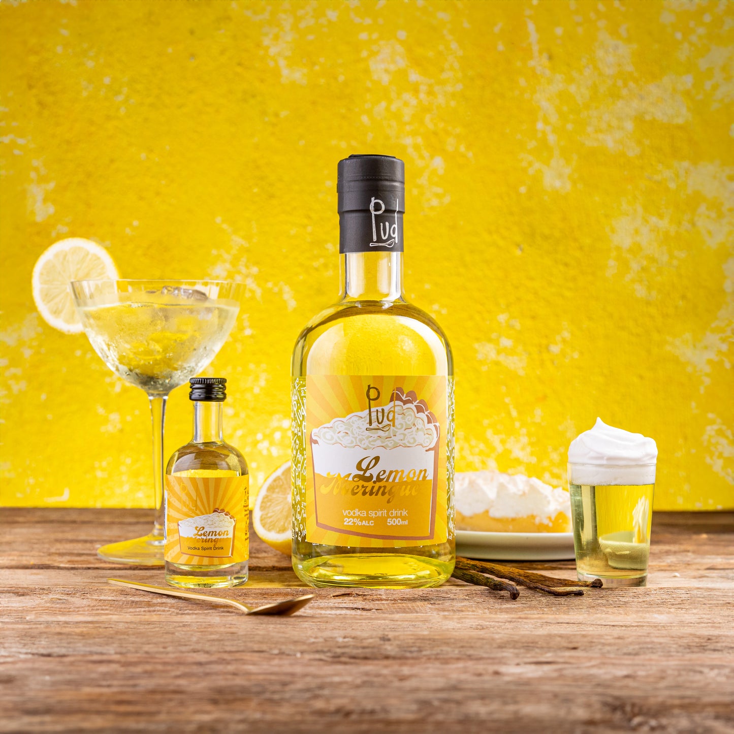 Pud Lemon Meringue Vodka Liqueur 5cl