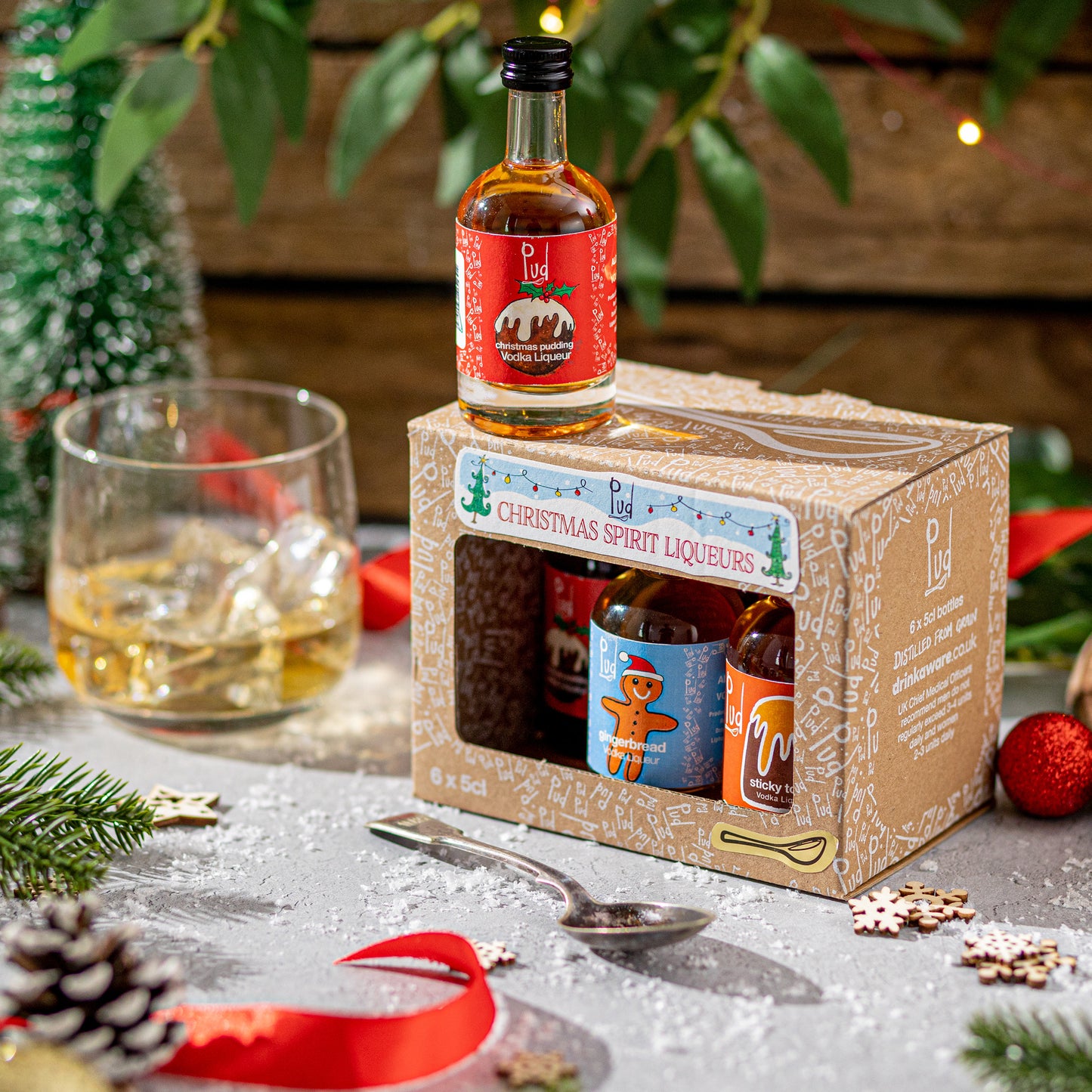 Pud Christmas Pudding Vodka Liqueur 5cl